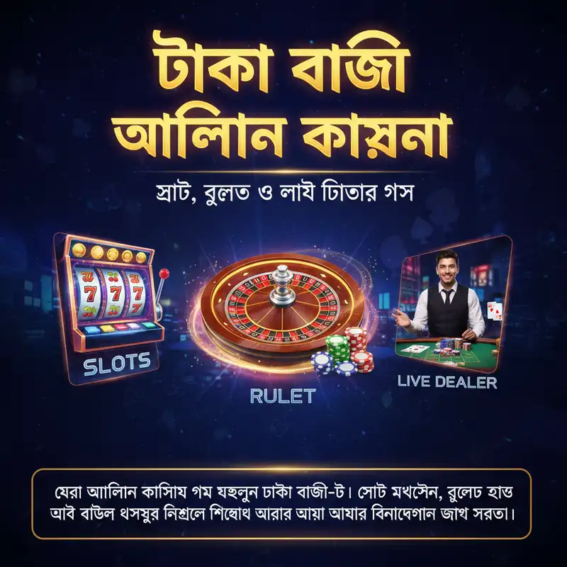 taka baji অনলাইন ক্যাসিনো গেমস ব্যানার